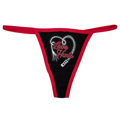 Love Hurts Thong Underwear