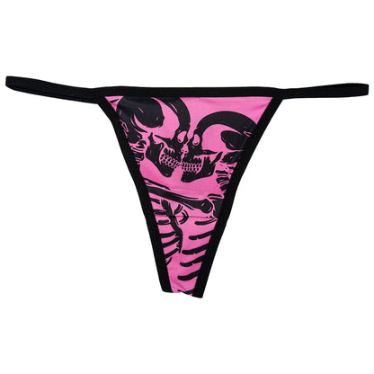 Eternal Love Skeletons Thong Underwear