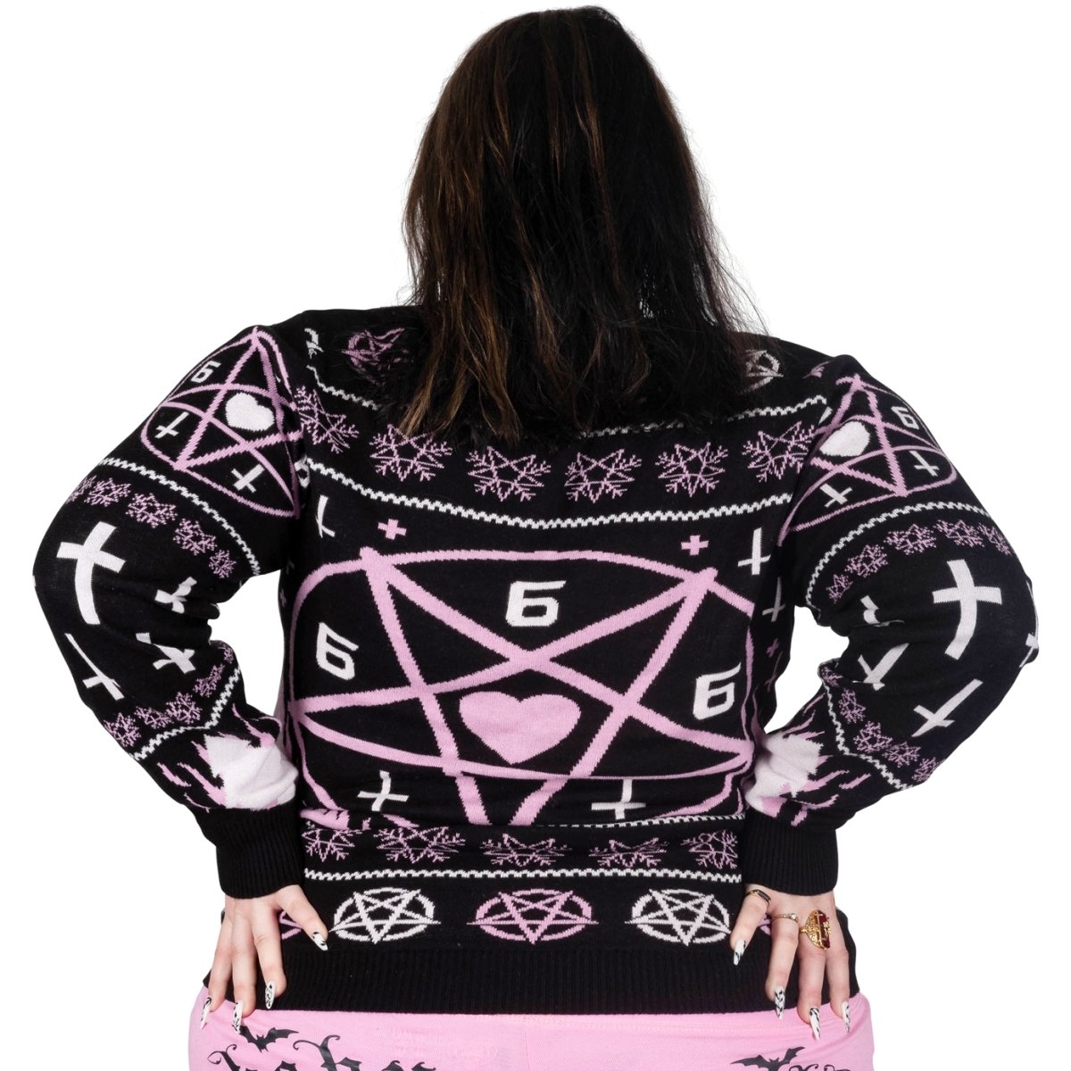 Too Fast | Christmas Sweater | Pink Merry 666mas