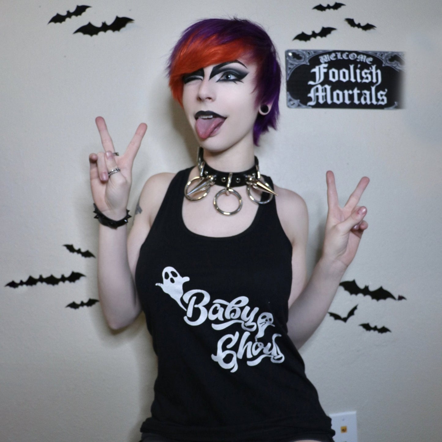 Too Fast | Racerback Tank Top | Baby Ghoul