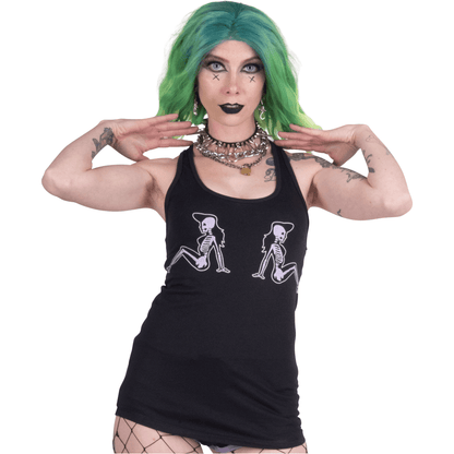 Too Fast | Racerback Tank Top | Undead Mudflap Girls