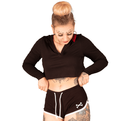 Too Fast | Short Shorts Black | Devil Dolls Mudflap Gals