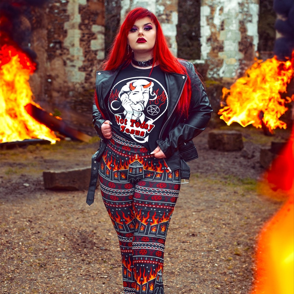 Too Fast | Burn Baby Burn Hellz Bellz Flares