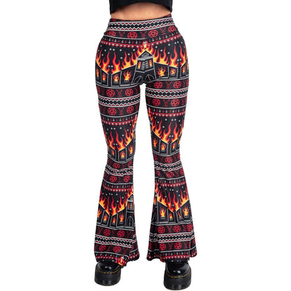 Too Fast | Burn Baby Burn Hellz Bellz Flares