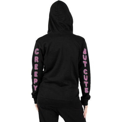 Too Fast | Creepy But Cute Zip Up Hoodie Hooded Sweatshirt