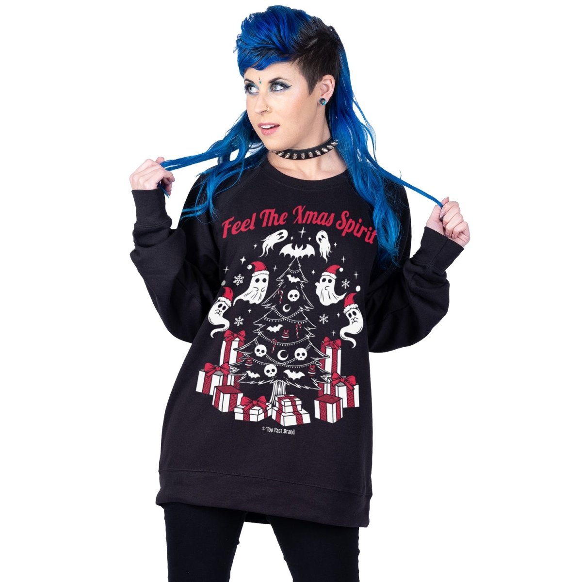 Too Fast | Feel The Christmas Spirit Sweatshirt