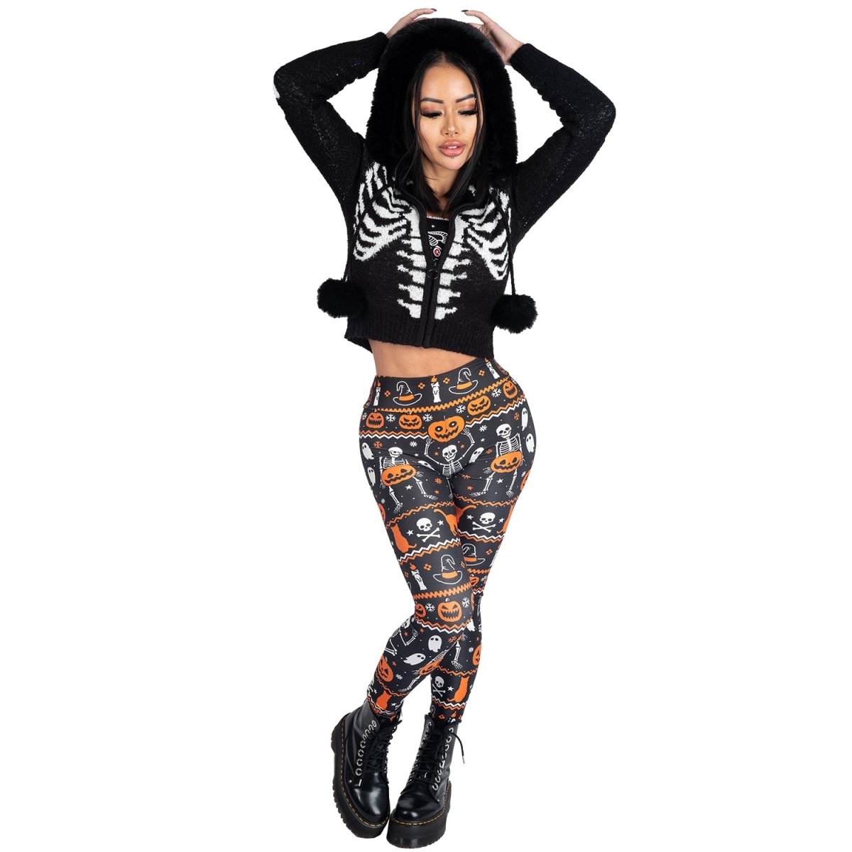 Too Fast | Halloween Party High Waist Leggings