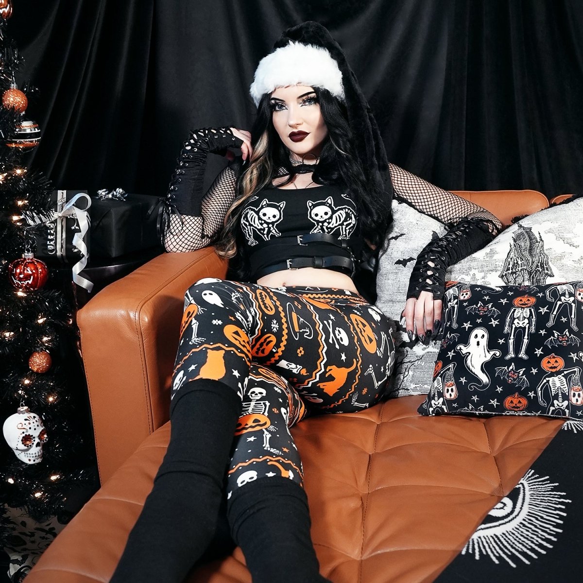 Too Fast | Halloween Party High Waist Leggings