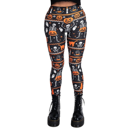 Too Fast | Halloween Party High Waist Leggings