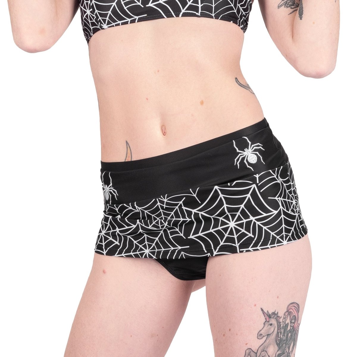 Too Fast | Itsy Bitsy Spider Retro Skirted Bikini