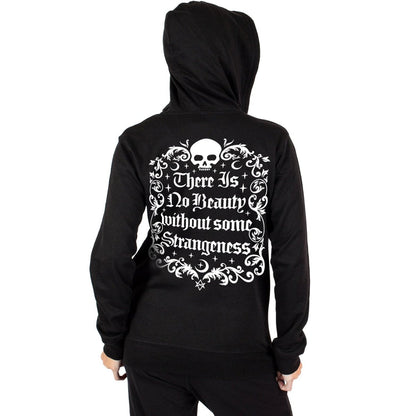 Too Fast | No Beauty Without Strangeness Zip Up Hoodie Hooded Sweatshirt