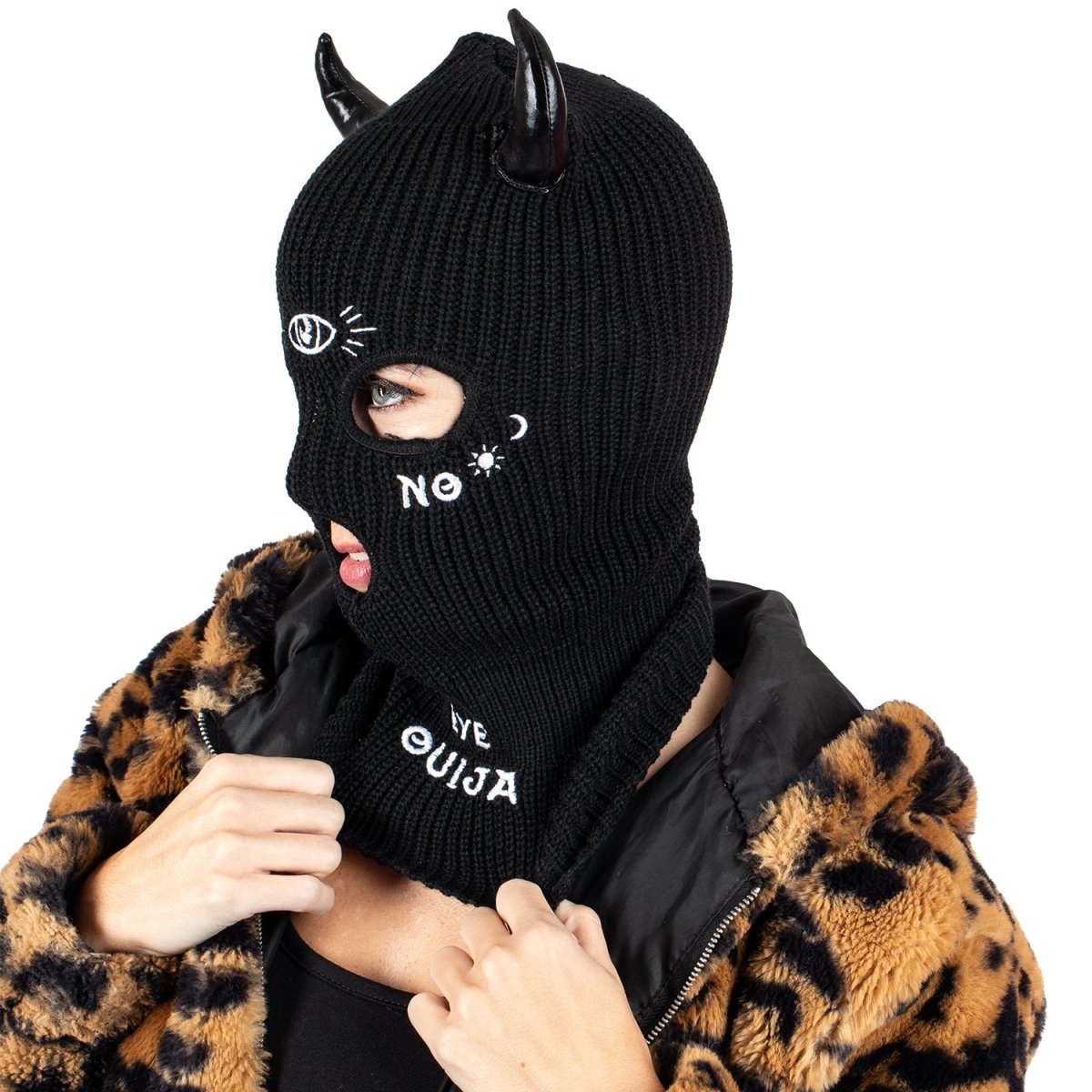 Too Fast | Ouija Magic Embroidered Balaclava Ski Mask