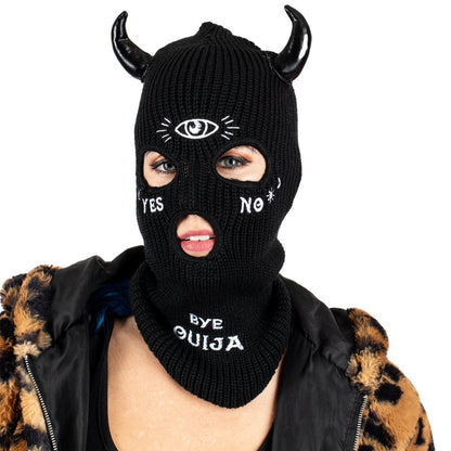 Too Fast | Ouija Magic Embroidered Balaclava Ski Mask