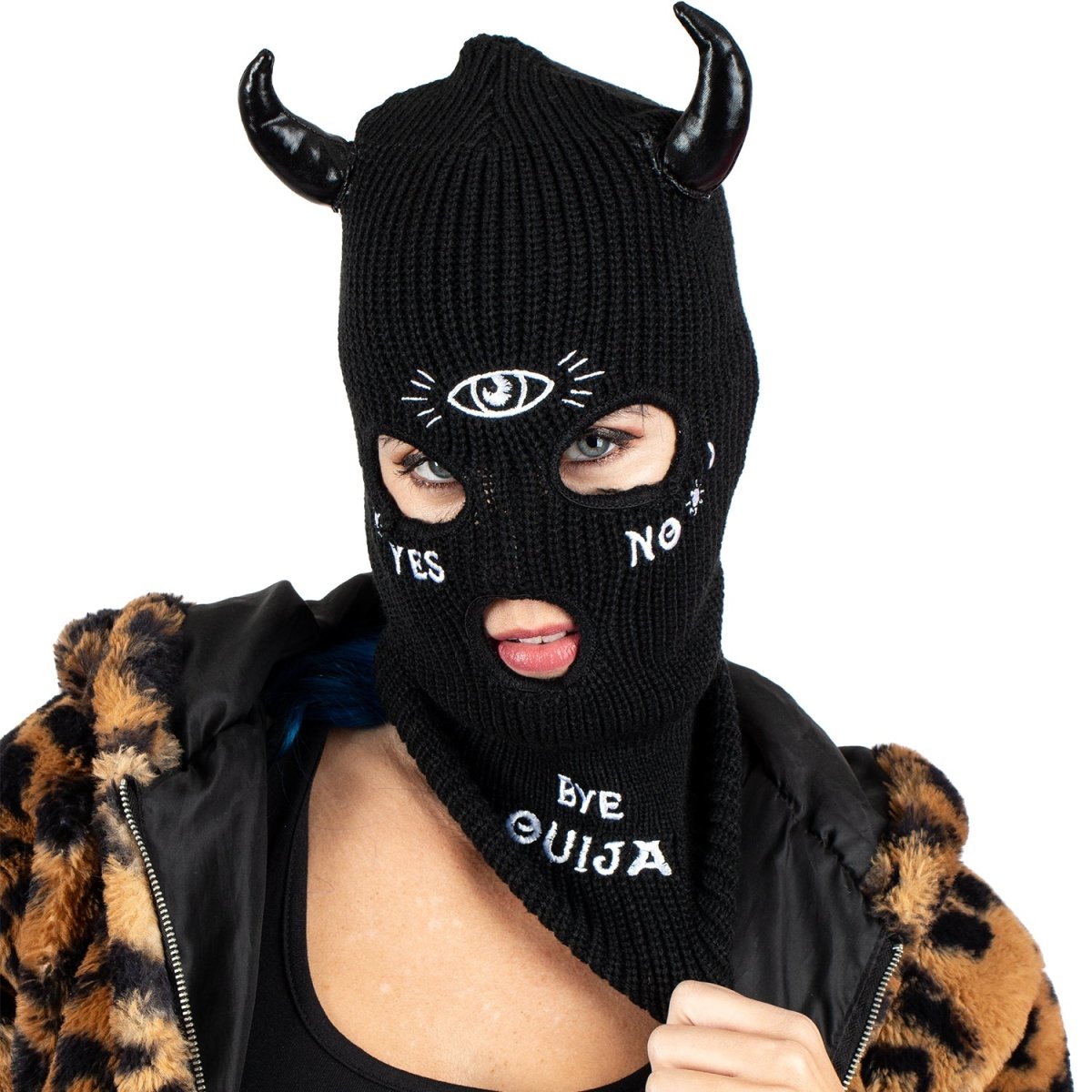 Too Fast | Ouija Magic Embroidered Balaclava Ski Mask