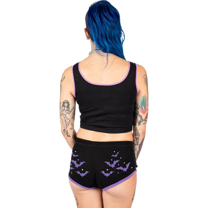 Too Fast | Purple Bats Short Shorts