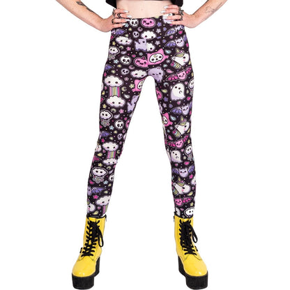 Too Fast | Rainbows And Unicorns Kawaii High Waist Leggings