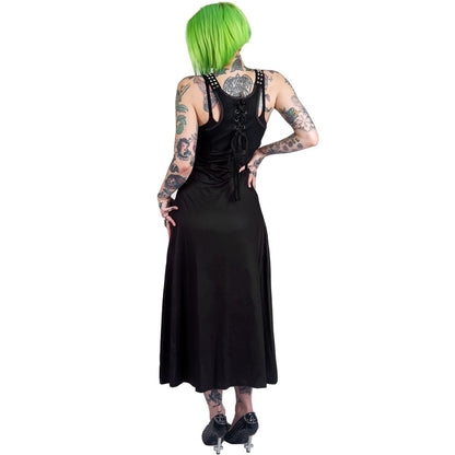 Too Fast | Skeleton Magick Maxi Dress