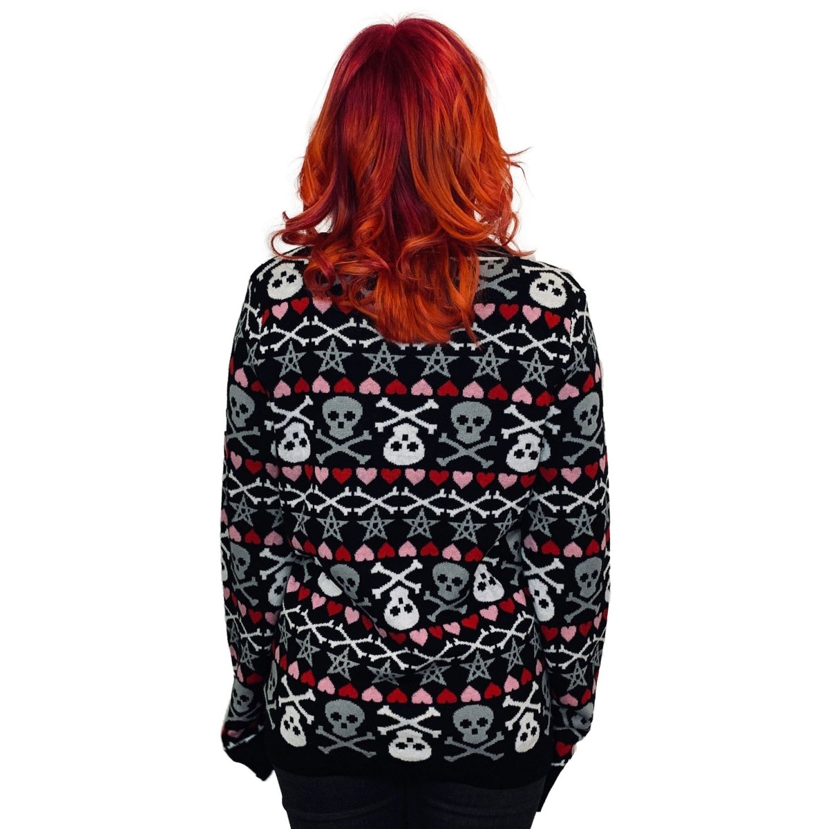 Too Fast | Skulls And Stars Christmas Sweater