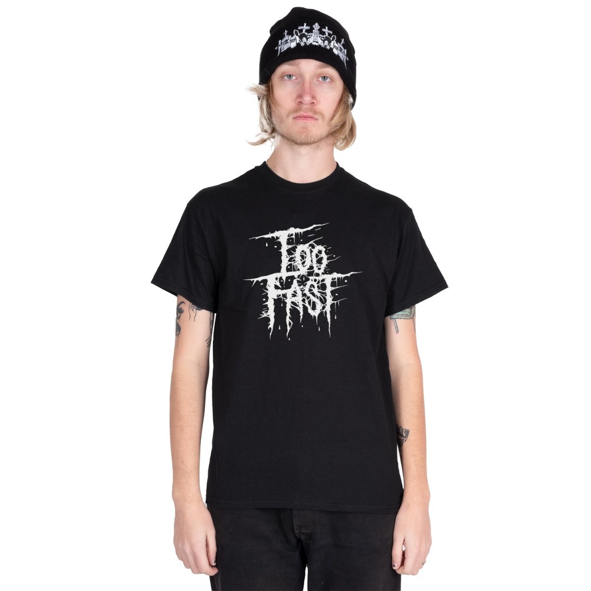 Too Fast | Too Fast Death Metal Logo Unisex Graphic T Shirt