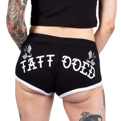 Too Fast | Traditional Tattoo Tattooed Black Dolphin Shorts