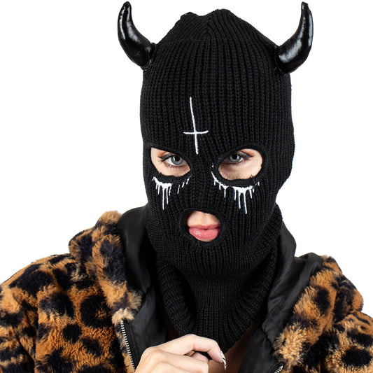 Bloody Hell Embroidered Ski Mask