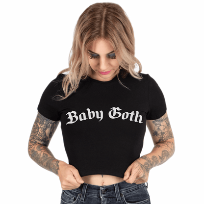 Too Fast | Crop Baby Tee | Baby Goth