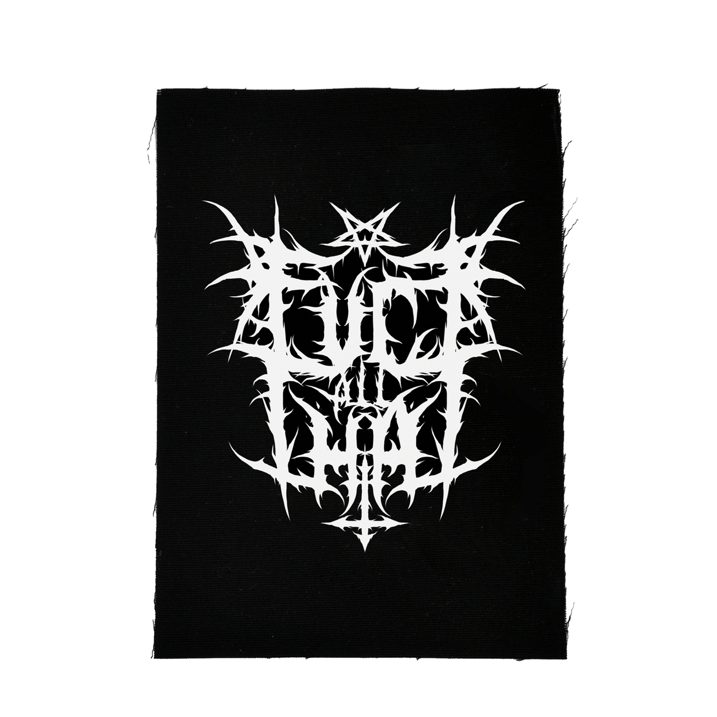 Too Fast | Punk Patch | F All That Death Metal Logo