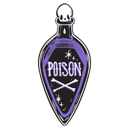Too Fast | Shaped Beach Towel | Bottle of Poison