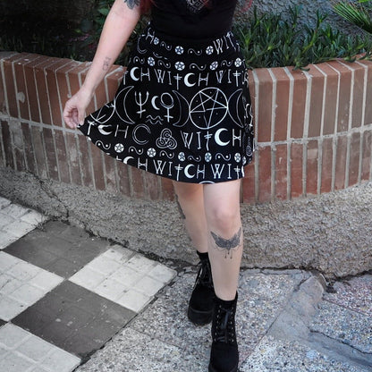 Too Fast | Skater Skirt | Imma Witch