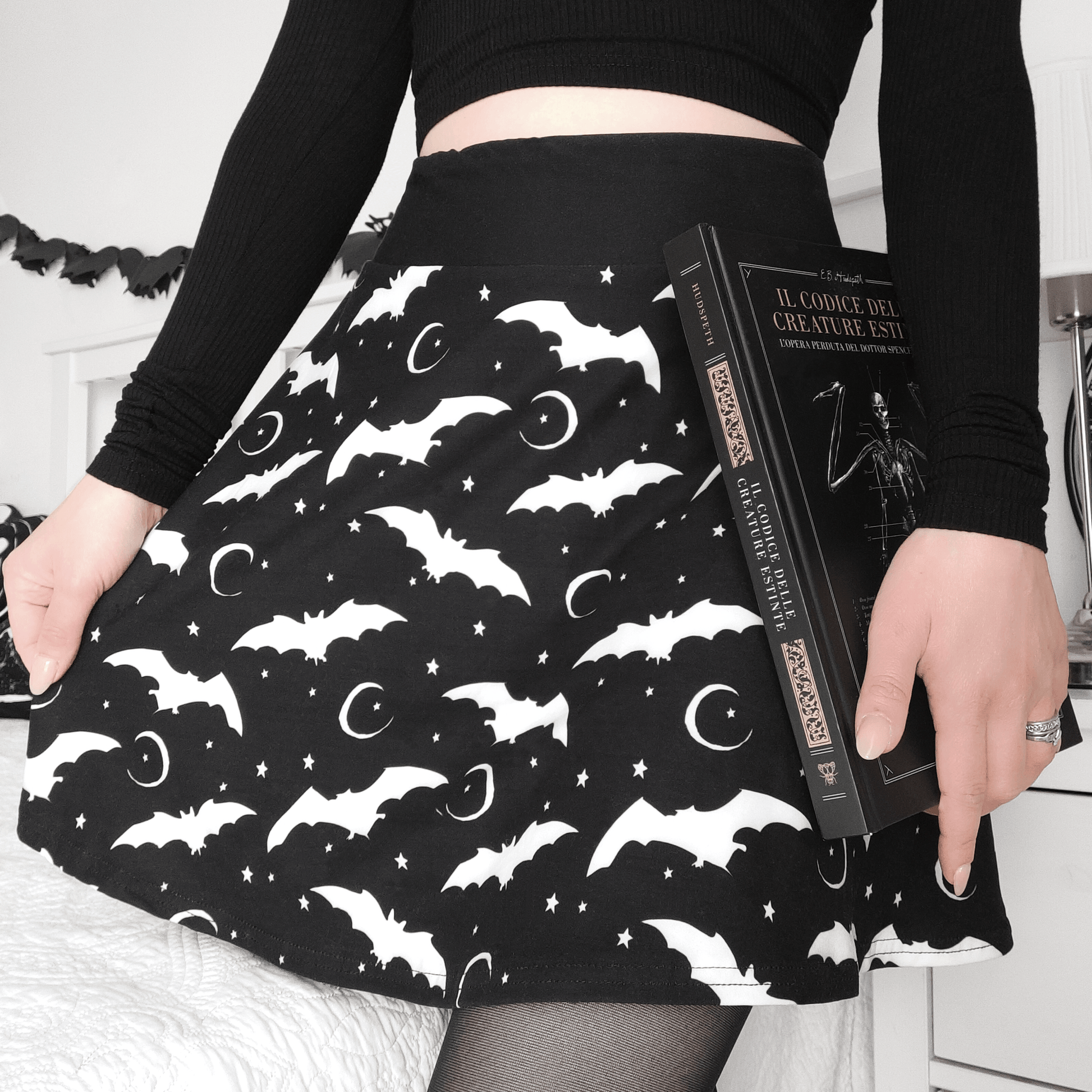 Too Fast | Skater Skirt | Starry Moon Bats
