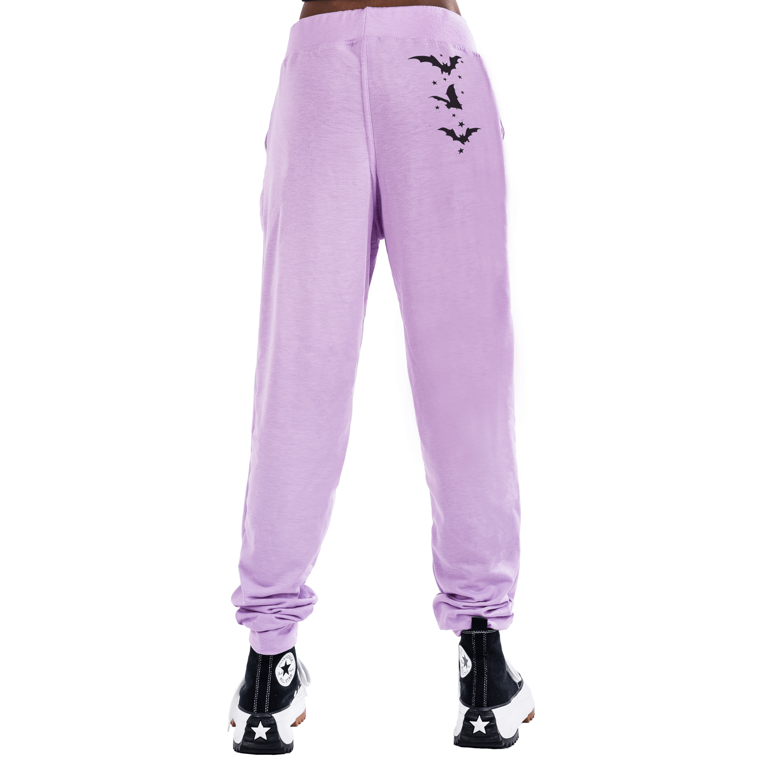 Sweatpants Purple | Bats & Stars - Too Fast