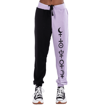 Too Fast | Sweatpants Two Tone Purple | Witch Craft