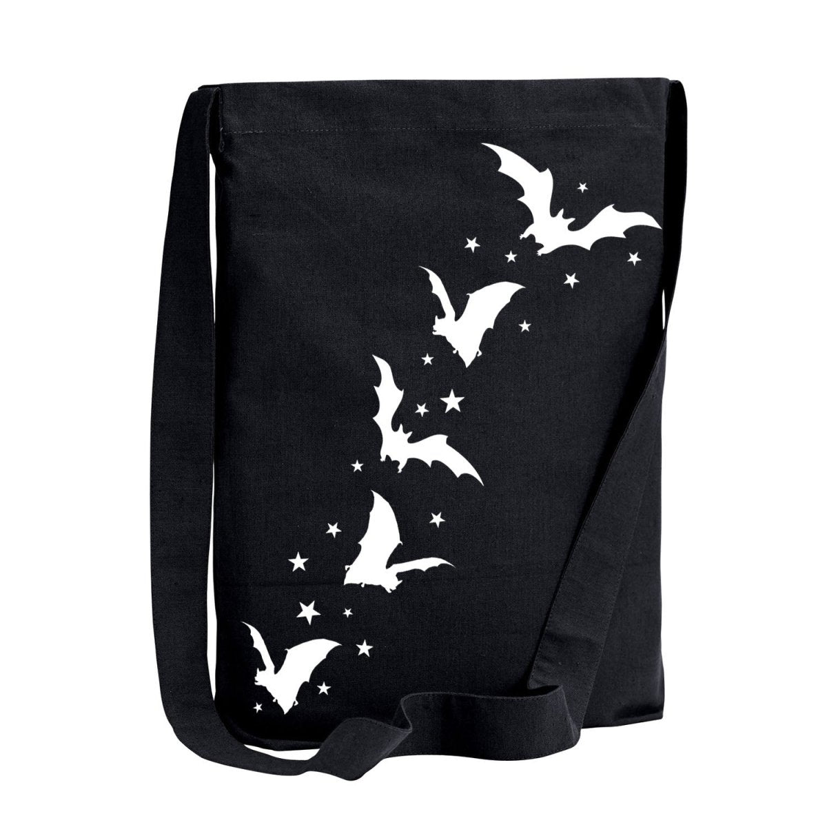 Too Fast | Bats And Stars Crossbody Sling Tote Bag