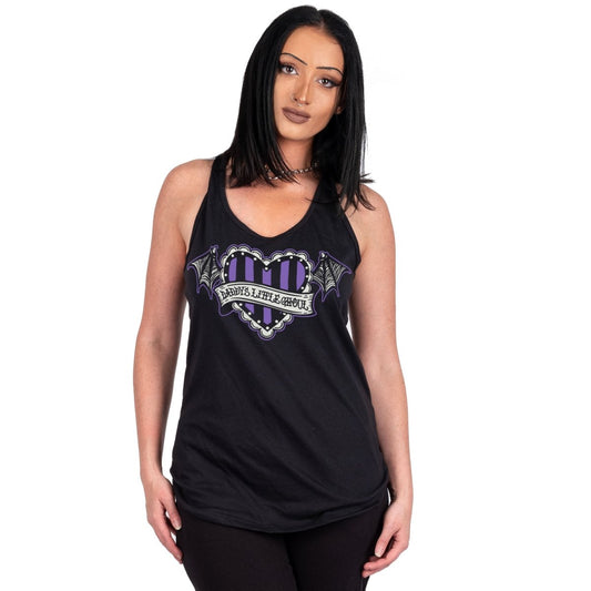 Too Fast | Daddy's Little Ghoul Racerback Tank Top