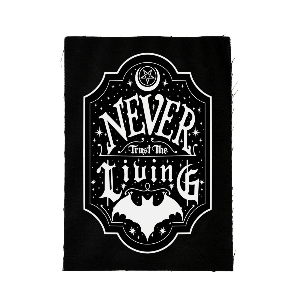 Too Fast | Never Trust The Living Cloth Punk Patch