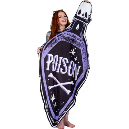 Too Fast | Poison Bottle Shaped Beach Towel