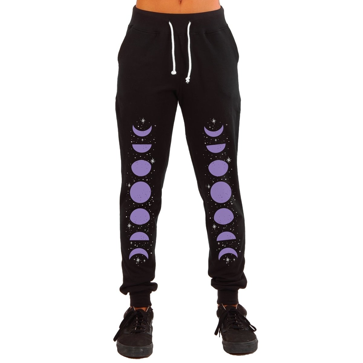 Too Fast | Purple Phases of the Moon Sweatpants