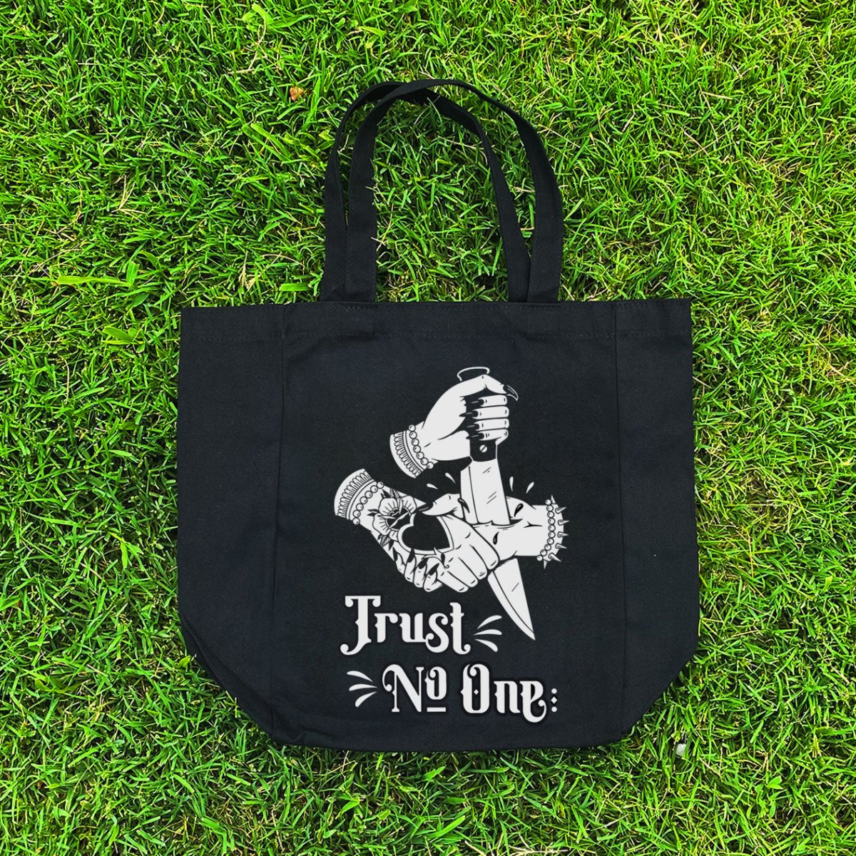 Too Fast | Trust No One Canvas Tote Bag