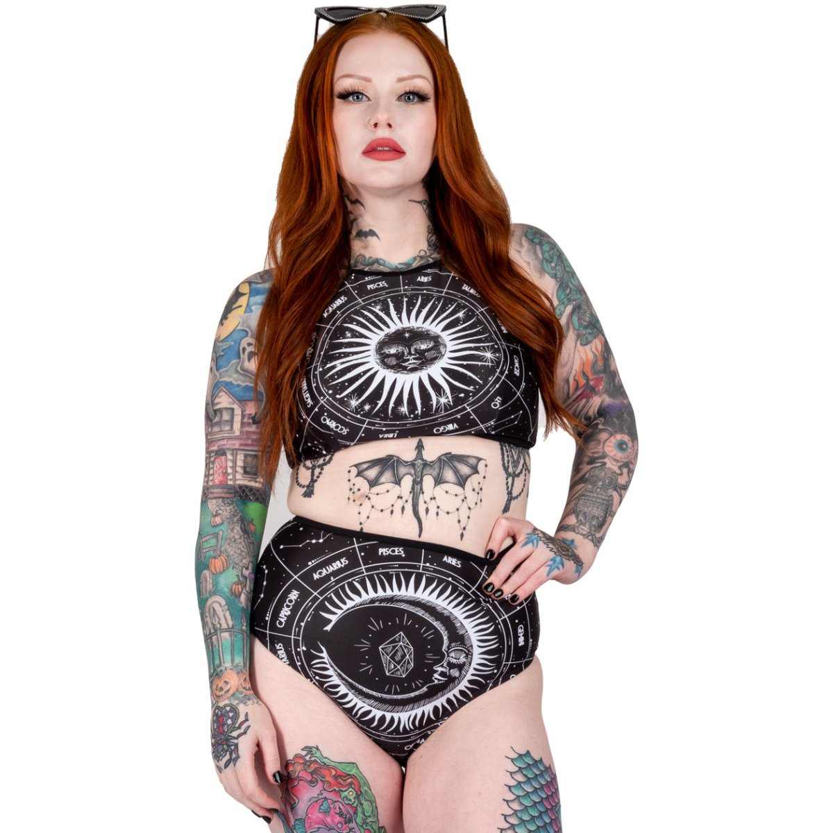 Too Fast | Zodiac Sun Halter Bikini Set